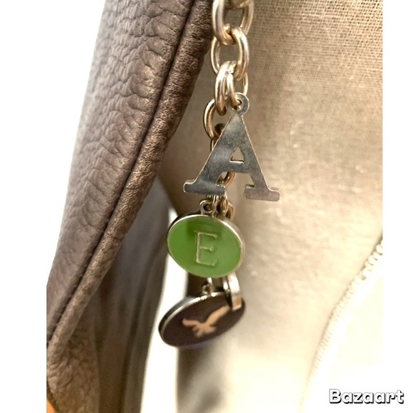 American Eagle Outfitters Dark Brown Leather Tote. - Picture 6 of 10